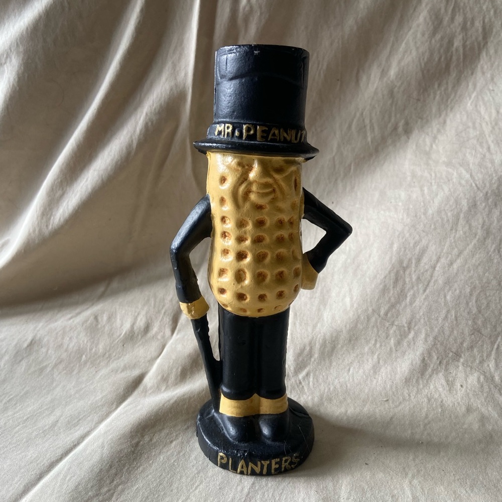 Mr. Peanut cast iron planters bank